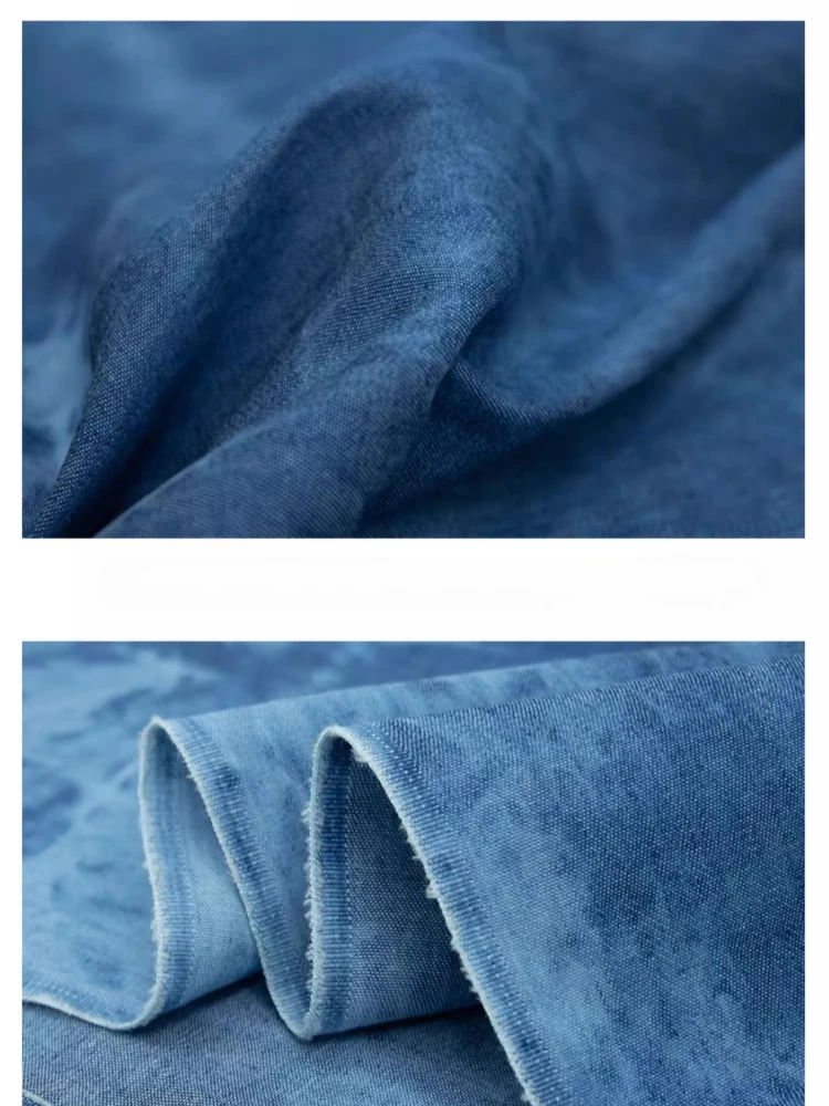 Washed Tied Denim Cloth Pure C - Summer Clothing Wholesale review and price