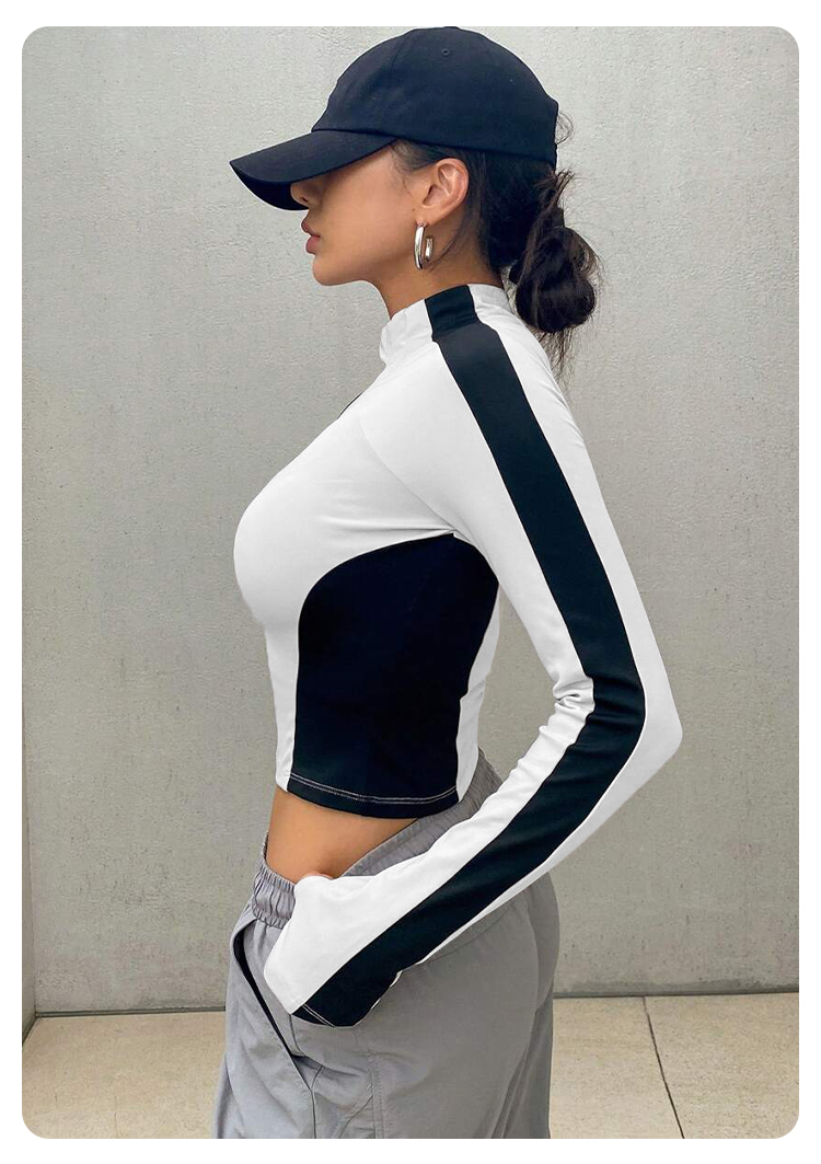 Yoga Clothes Stand Up Collar J - Summer Clothing Stores review and price