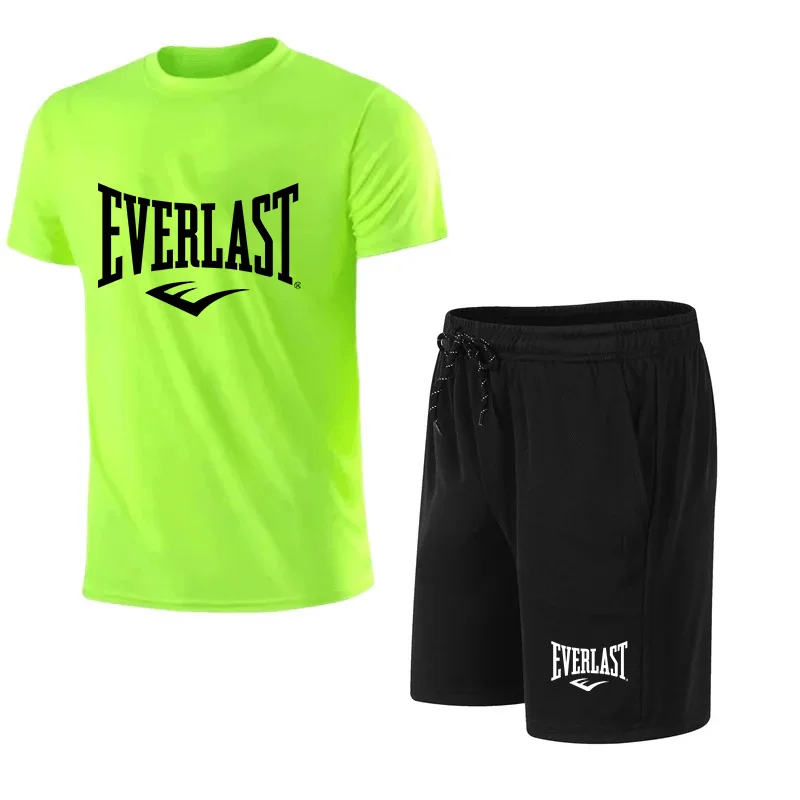 Men's T-shirt + Shorts 2-piece - Summer Clothing Brands review and price