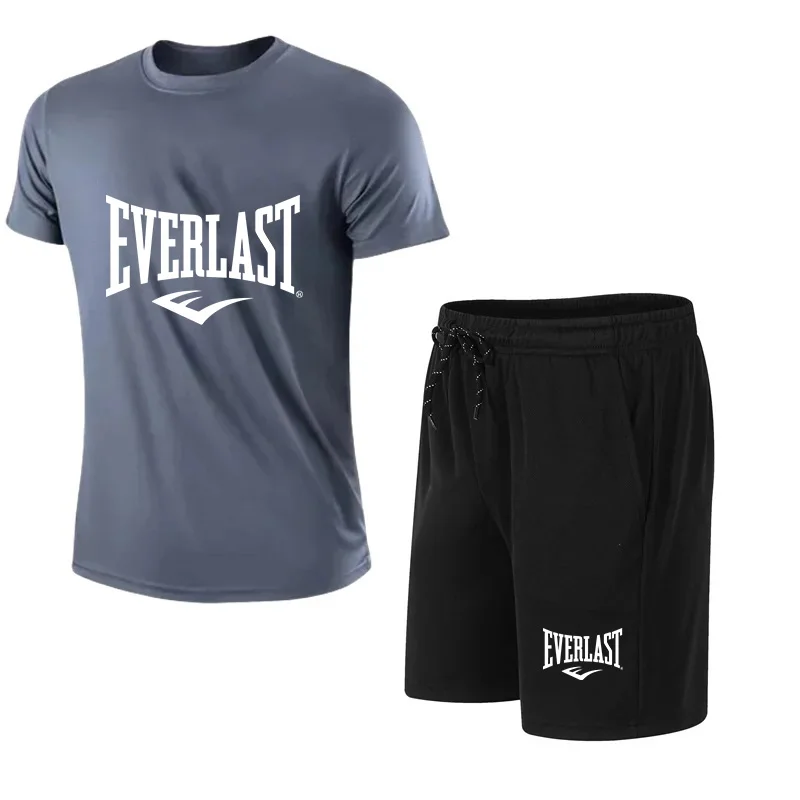 Men's T-shirt + Shorts 2-piece - Summer Clothing Brands review and price
